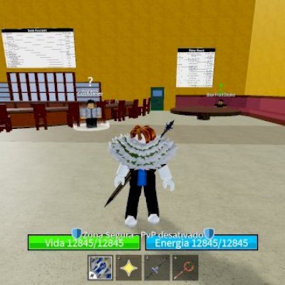 Conta de blox fruits LV Max com god homem 