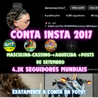 Conta instagram 30k