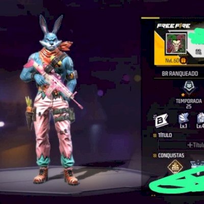 conta free fire via fece com cuelhao e mais 