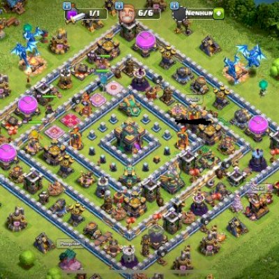 CV 14 quase full,no precinho/Clash of clans