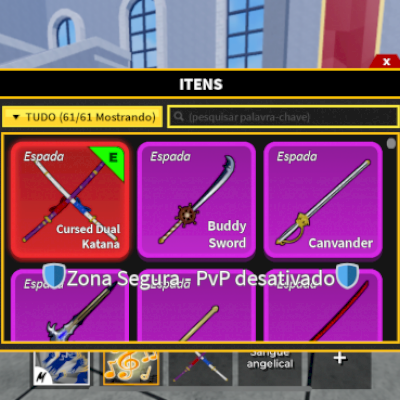 Conta All Star Tower Defense > Blox Fruits 