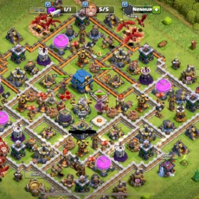 CV 12 quase full,no precinho/Clash of clans