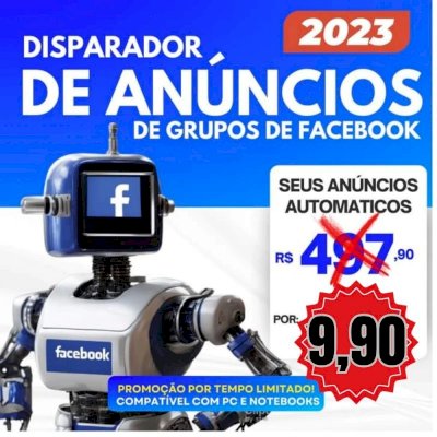 🚀🔥 Disparador de anúncios do Facebook, até Criança Vende! 🔥🚀 