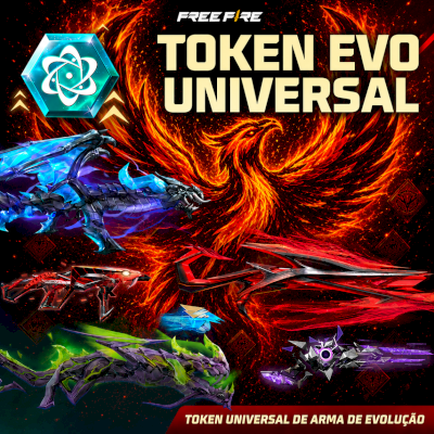 PERSONAGENS, TOKEN EVO UNIVERSAL E LOJA PRIME