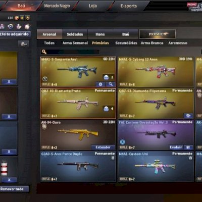 Conta Crossfire RANK Diamante