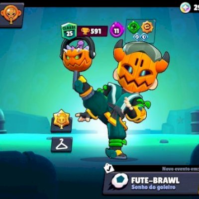 Vendo continha muito boa de brawl com 32k, pass bastante skin e mt brawle nv max