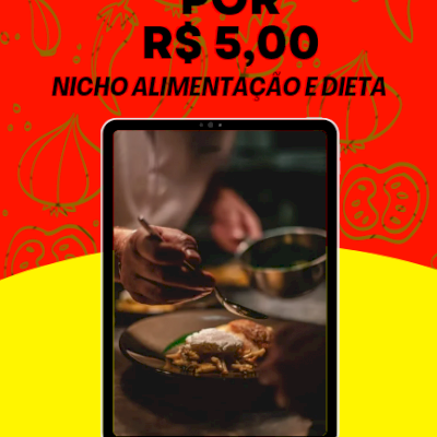 E-books de Alimentação e Dieta por Apenas R$5! 