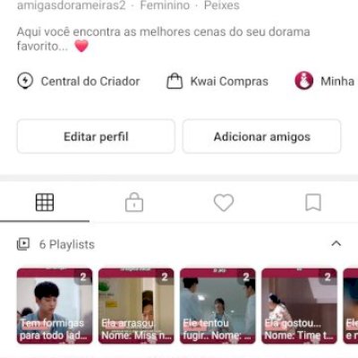 Conta com mais de 4k de seguidores e recebendo patrocínio 