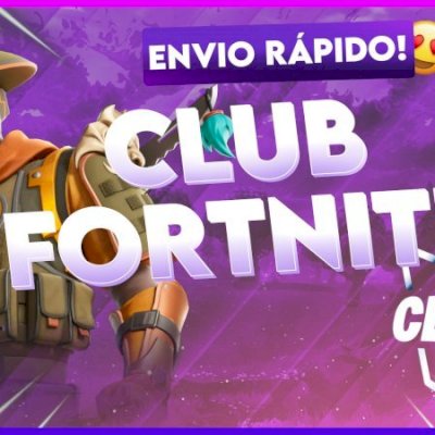 CLUBE FORTNITE MENSAL + PASSE DE BATALHA