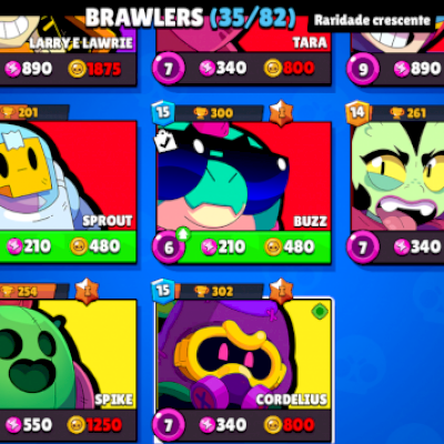 CONTA DE BRAWL STAR BOA!