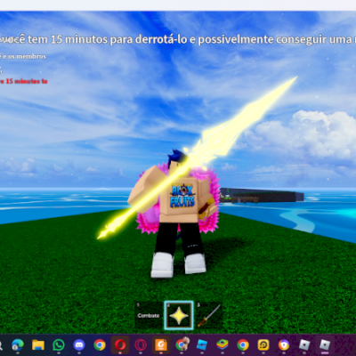 conta inicial de level 450 e com a fruta luz