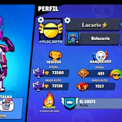 Contas de brawl stars 