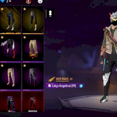 2 angelical, 9 armas evolutivas full e quase 800 peitoral