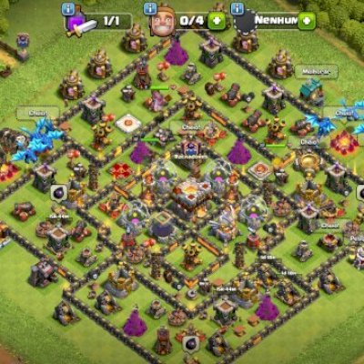 Conta antiga de clahs of clans, cv11 upada com 5 milhões no carrinho 