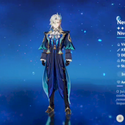AR 44 | Neuvillette, Furina, Baizhu+ Assinatura e Qiqi.