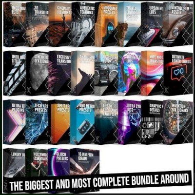 O Maior Pacote De Edição De Vídeo - Platinum Bundle - Entrega imediata!
