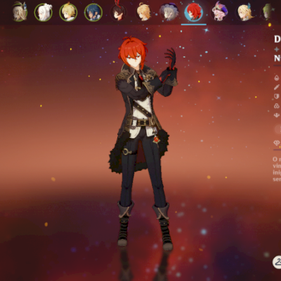 Conta rank 20 com Diluc