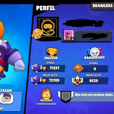 Conta profissional de Brawl Stars!