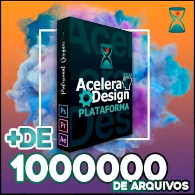 Pack Acelera Design - + De 1000 Arquivos - Vitalicio! Entrega Imediata 