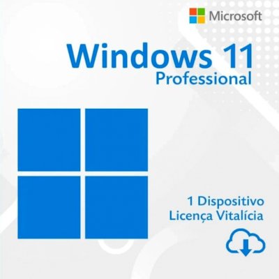 Key Vitalícia Ativação Online Windows 11 PRO - Softwares e Licenças
