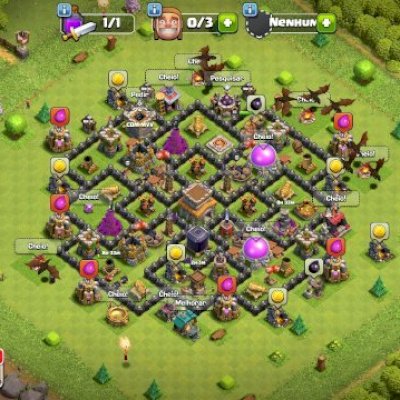 Conta Clash of clans 
