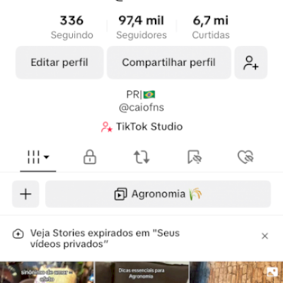 Conta TikTok Monetizada 