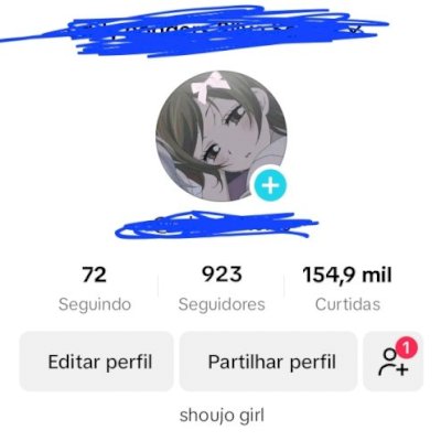 CONTA COM QUASE 1K DE SEGUIDORES E VIDEO COM 500 MIL VISUALIZAÇÃO 