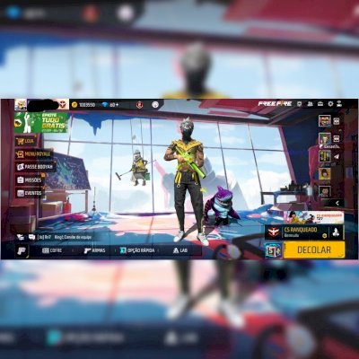 Conta Free Fire top