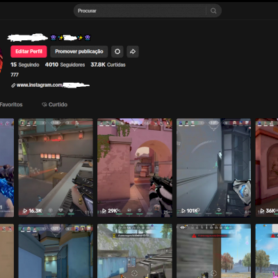 Conta TikTok com 4 Mil Seguidores Reais e Orgânicos