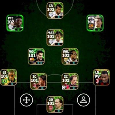 Conta do eFootball™  Com diversos Jogadores Épicos 