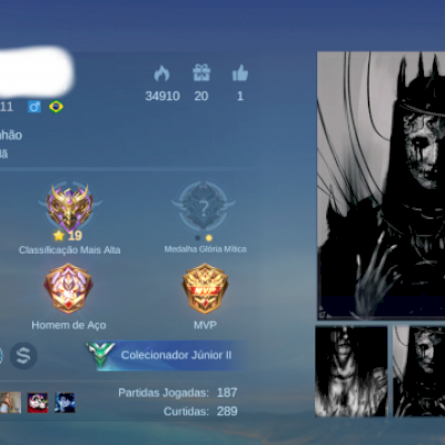 Conta Mobile Legends 