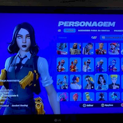Fortnite com mais de 300 skins mais salve o mundo 