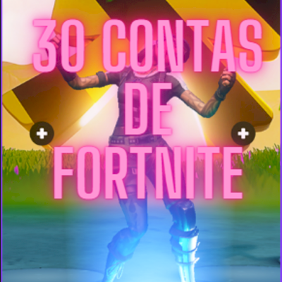30 contas para revenda com skins preço 30 reais Não perca essa chance