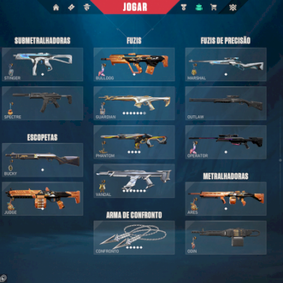 Conta BETA Valorant  nível 201 com +1000R$ gastos  em skins