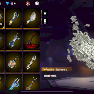 Conta Free Fire Rara