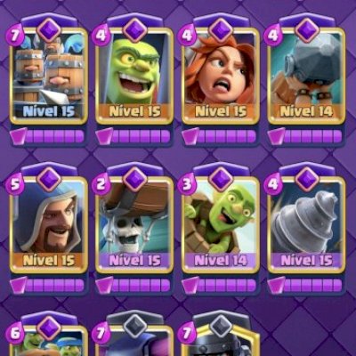 Conta Clash Royale 