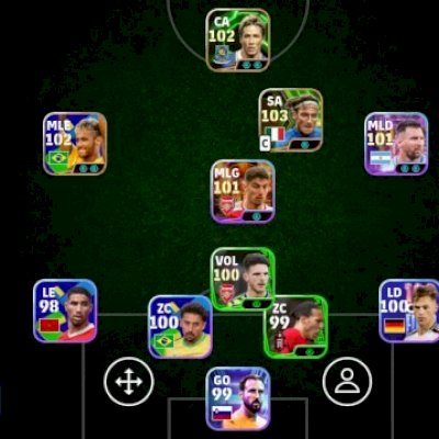 Conta de efootball  braba do ney