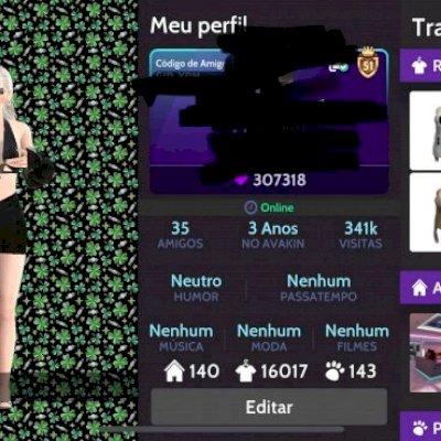CONTA SUPER GEMADA DE AVAKIN LIFE