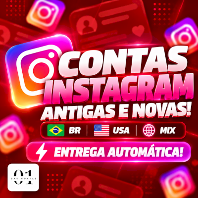 CONTAS INSTAGRAM ANTIGAS E NOVAS | BR/USA/MIX/MEX | 2FA | EMAIL INCLUSO