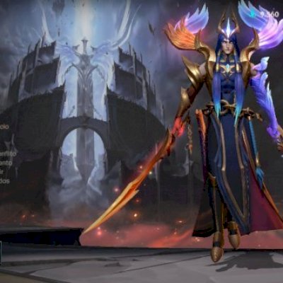 Com essa conta já cheguei a diamante  tenho 49 skins muitas são bem caras 