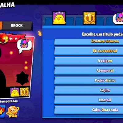 CONTA BRAWL STARS +55K +220 SKINS +18 PASSES.