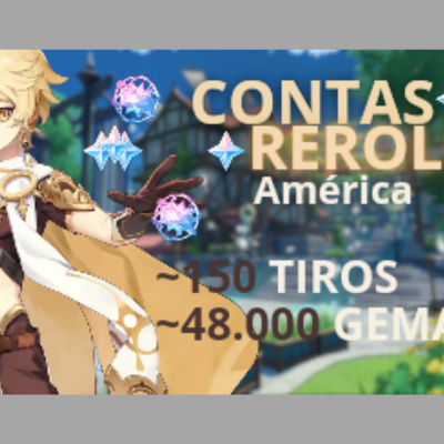 CONTAS REROLL ~110 TIROS ~47000 GEMAS