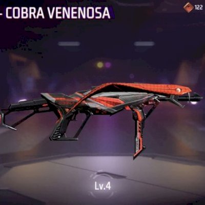 Conta Premium de Free Fire: Mestre III, MP40 Cobra e Várias Skins!