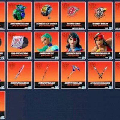 CONTA EXCLUSIVA FORTNITE COM 1039 SKINS VALOR 8.000,00