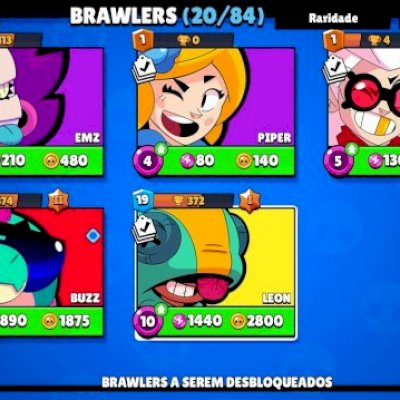 Conta Brawl stars para iniciante para sair rápido 