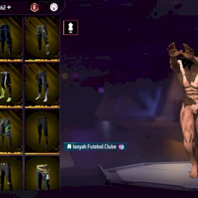 Vendo conta Free Fire super gemada mais de 5 anos de uso, com centenas de skin, 