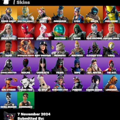CONTA FORTNITE FA OG RARA: HOT MARAT, JUSTIÇA LARANJA E EXCLUSIVOS DO CAPITULO 1