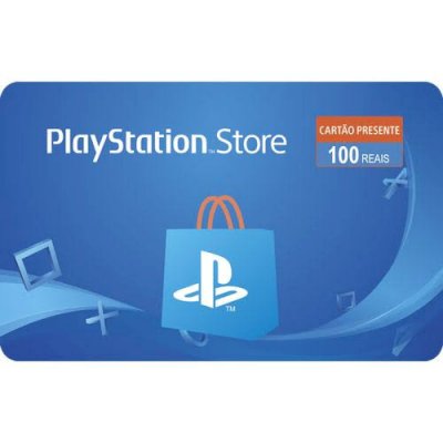 Gift card Playstation Brasil 100 reais 