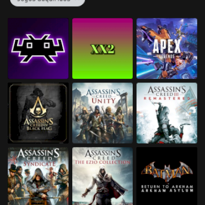 Conta do Xbox one com vários jogos 