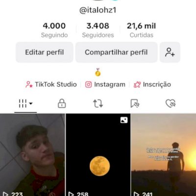 VENDO CONTA 3k BEM ENGAJADA 